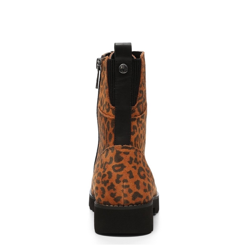 Donald Pliner New Ease Natural Leopard Boots Size 6.5 - Picture 3 of 10